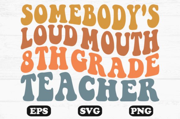 Graphics for Crafts: Loud Mouth Teacher