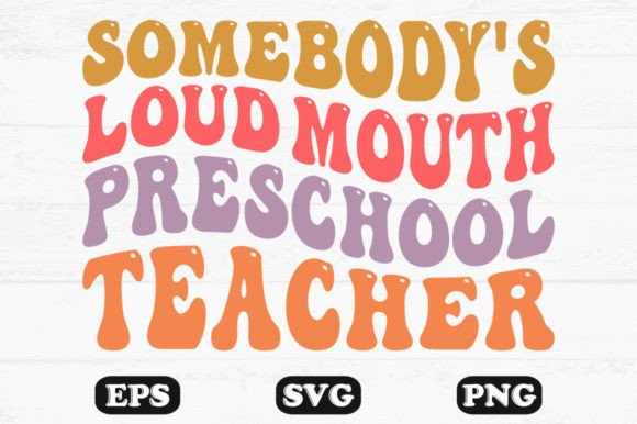 Graphics for Crafts: Loud Mouth Teacher