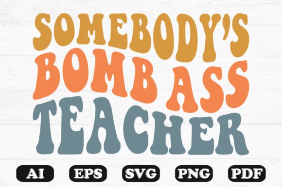 Graphics for Crafts: Retro Wavy Teacher SVG Review