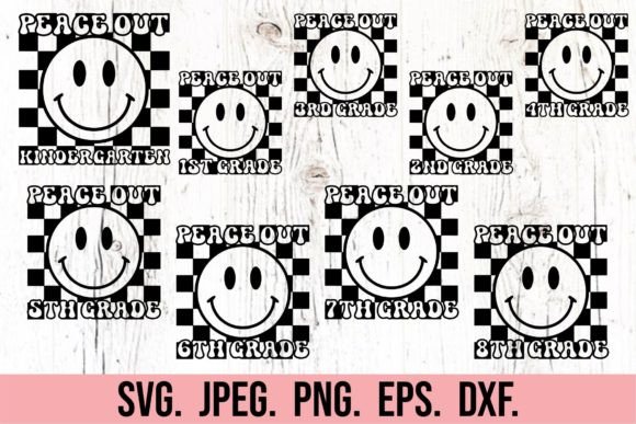 Peace Out School SVG: Crafts & Graphics
