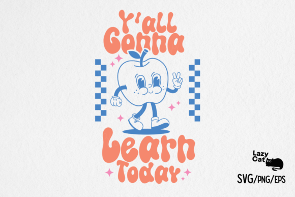 Retro Apple SVG for Crafts & Graphics