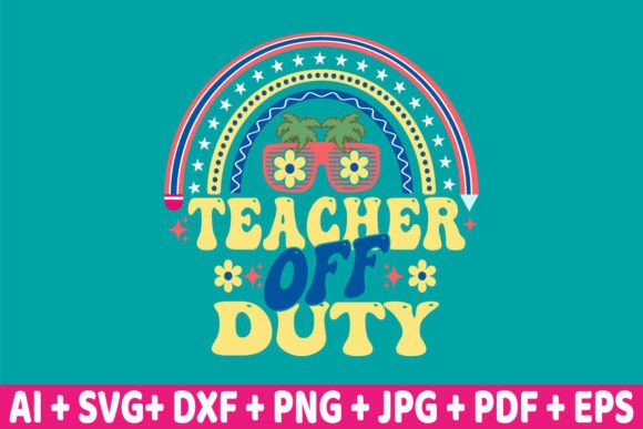 Retro Teacher SVG for Crafts & Graphics